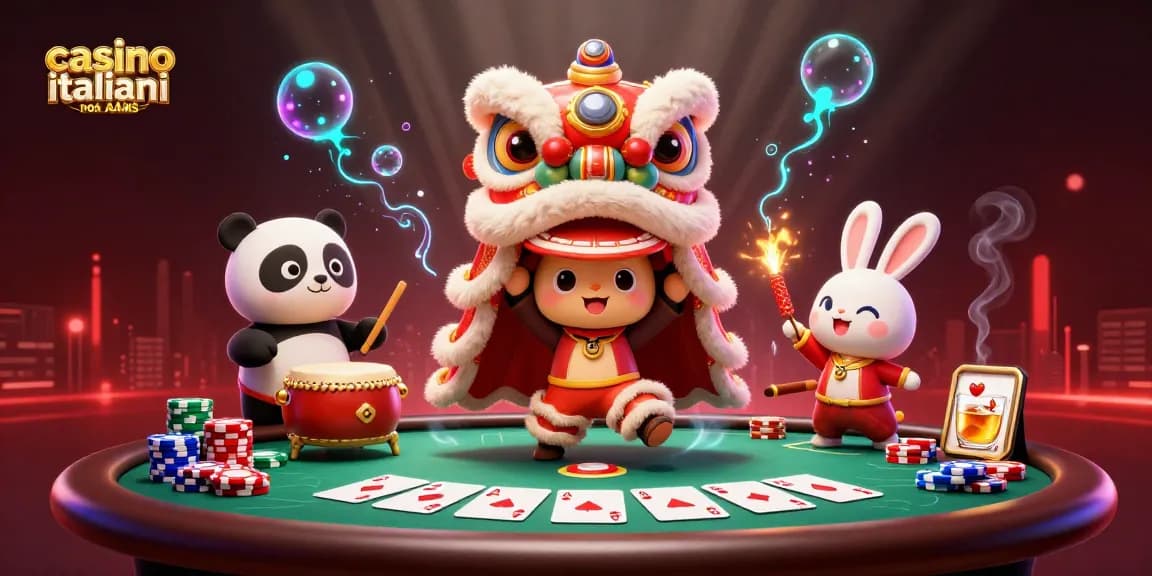 Cattura il divertimento nei casino italiani non AAMS con un'esplosione di colori e attività.
