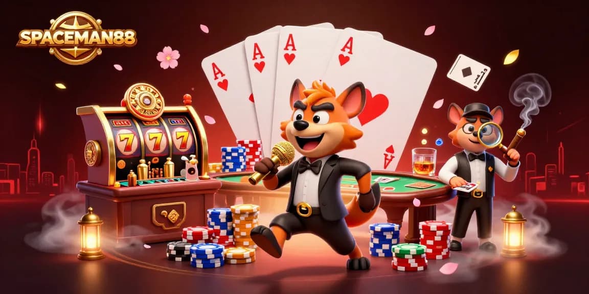 SPACEMAN88 brings the excitement of gambling alive with hyenas in a comedy casino club featuring vibrant 3D characters.