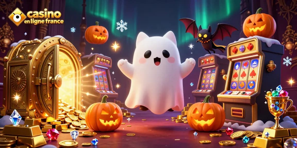 Profitez du casino en ligne france avec un chat fantôme dans un manoir hanté rempli de trésors