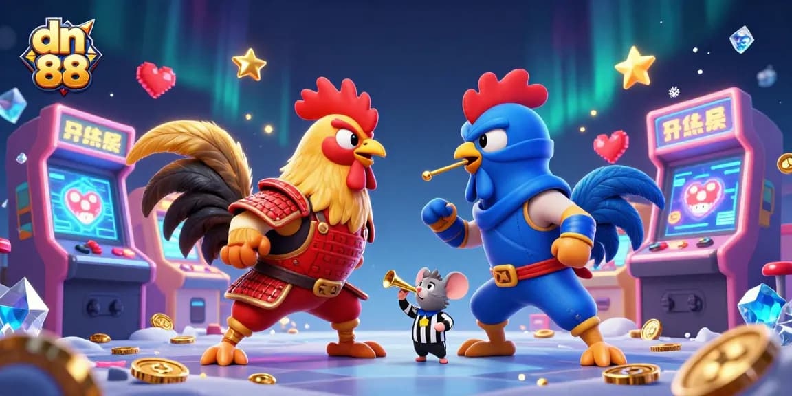 Experience thrilling action at dn 88 as roosters face off in a dynamic gaming showdown!