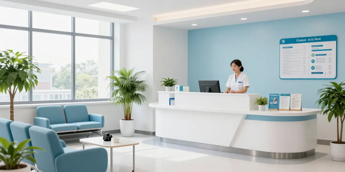 David Hoffmeister reviews insights in a healthcare clinic environment showcasing patient care services and compassionate healthcare providers.