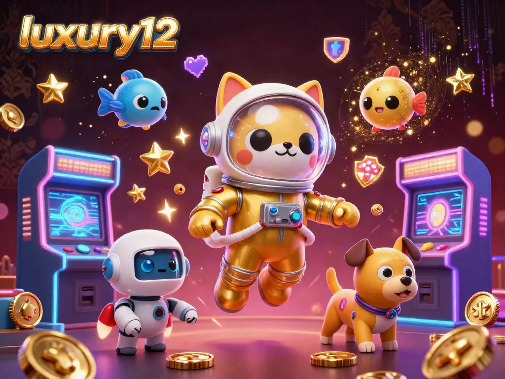 Spin the reels with luxury12 in this vibrant cosmic casino adventure filled with fun gaming elements!