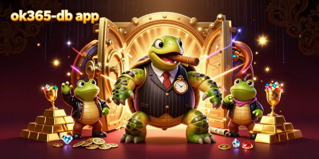 Experience the excitement of the ok365-db app with dynamic casino characters and rich gaming elements.