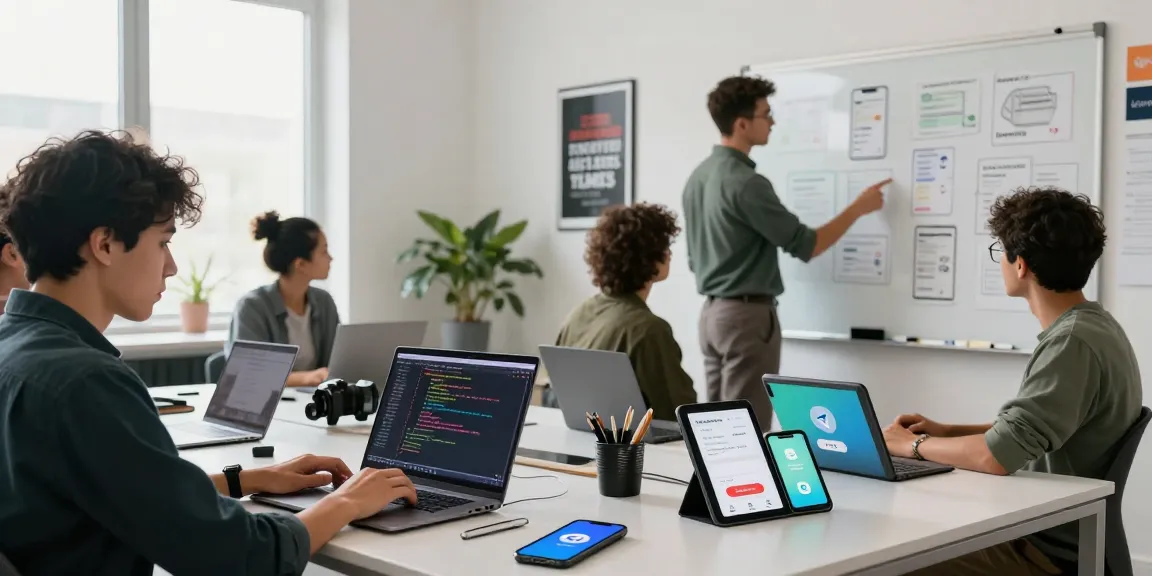 Discover the telegram china app download process in a modern tech workspace with team collaboration.
