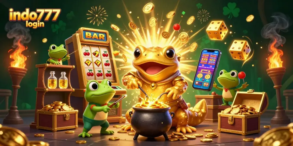 Masuki dunia kasino INDO777 login dengan jackpot besar dan karakter unik.