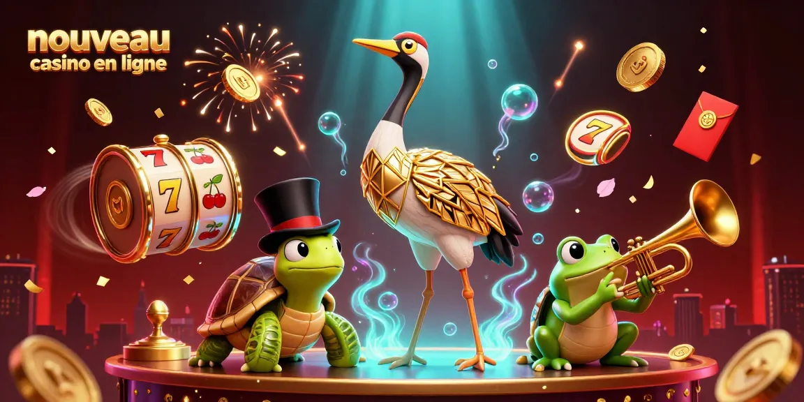 Jouer à nouveau casino en ligne avec des personnages amusants dans un décor dynamique et coloré.