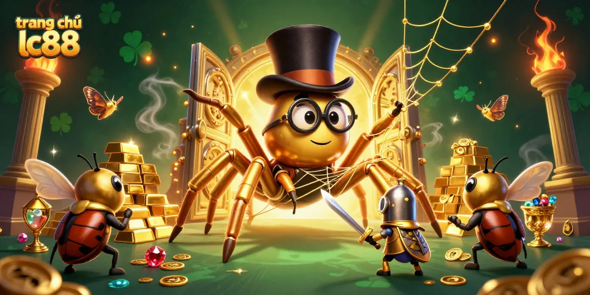 Experience the vibrant world of online gaming at trang chủ lc88 with a captivating 3D illustration.