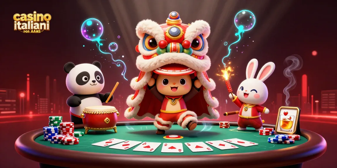Cattura il divertimento nei casino italiani non AAMS con un'esplosione di colori e attività.