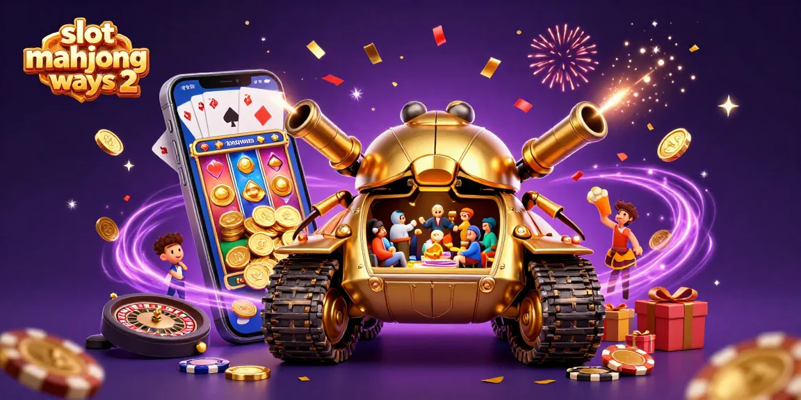 Experience thrilling gameplay with slot mahjong ways 2 featuring coins and colorful symbols erupting in a vibrant casino scene.