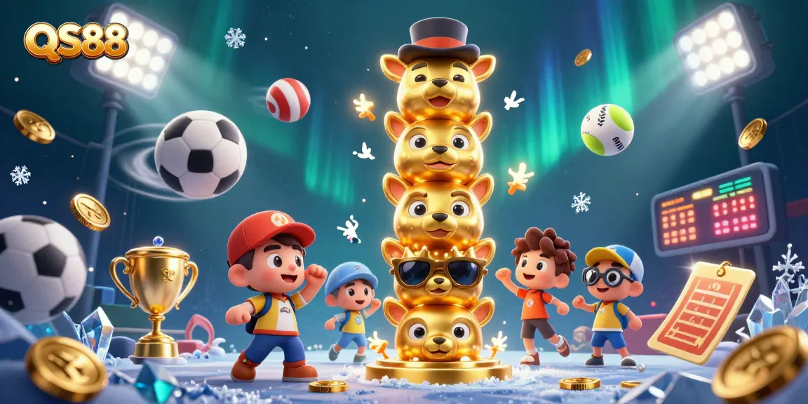 Experience thrilling wins at QS88 with dynamic 3D casino games and vibrant sports elements.