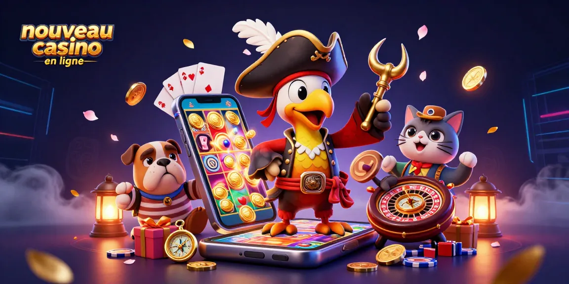 Découvrez les jeux captivants dans un nouveau casino en ligne avec des graphiques animés et des gains excitants.