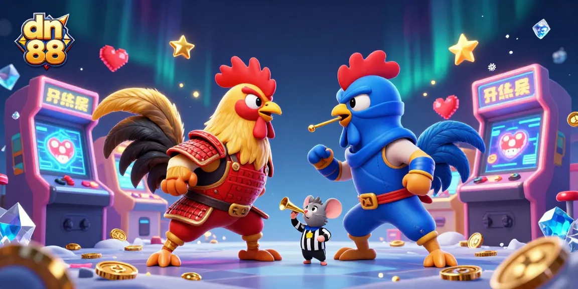 Experience thrilling action at dn 88 as roosters face off in a dynamic gaming showdown!