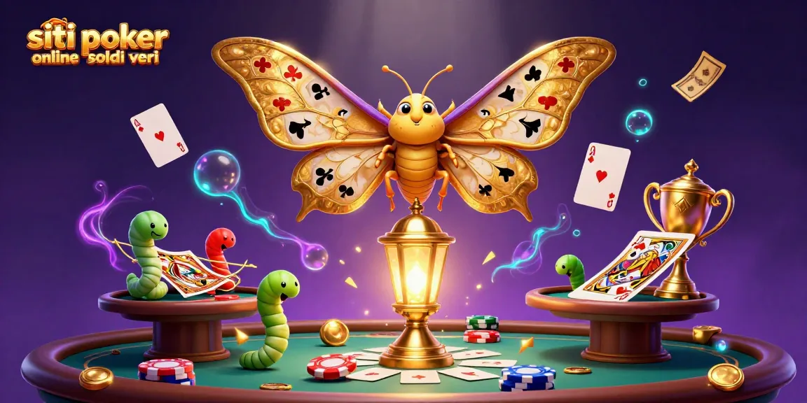 Scopri i siti poker online soldi veri in un'illustrazione 3D avvincente con effetti di luci e colori.