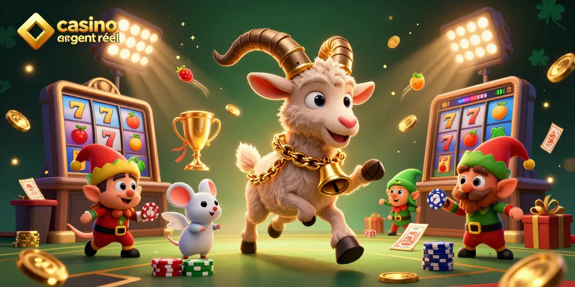 Vivez l'excitation du casino en ligne argent réel avec des personnages animés et des éléments de jeu captivants.