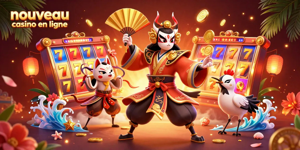 Capturez l'énergie des jeux au nouveau casino en ligne grâce à des personnages fascinants et des éléments dynamiques.