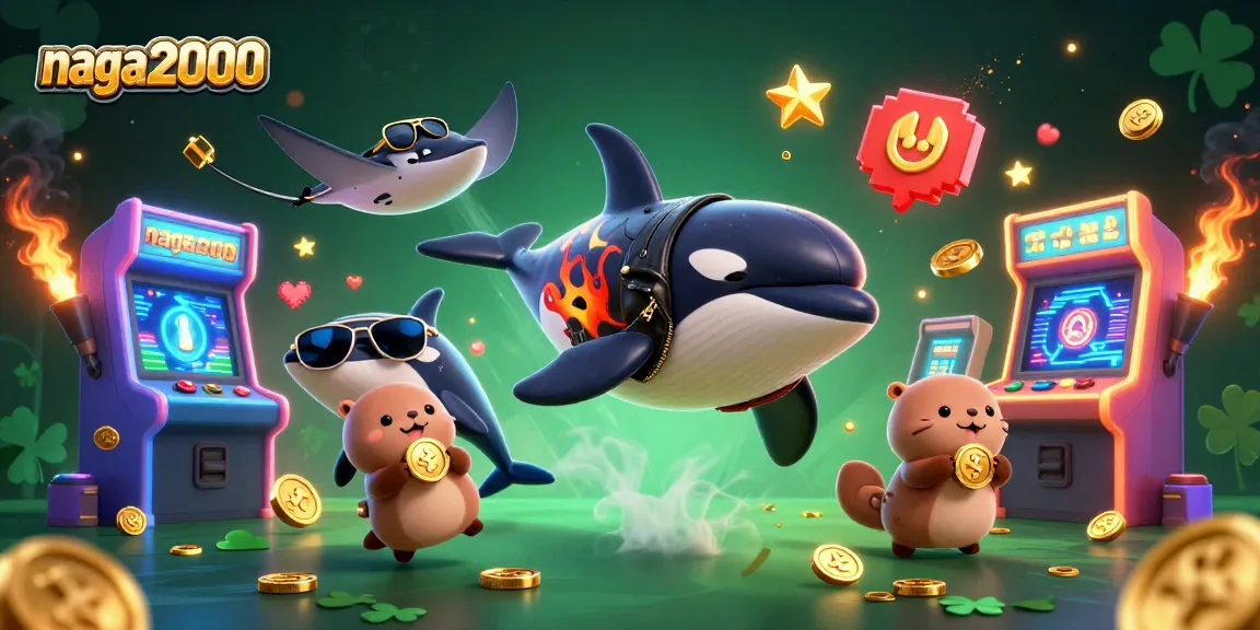 Naga2000 menawarkan pengalaman bermain slot menarik dengan karakter ceria dan elemen kasino.