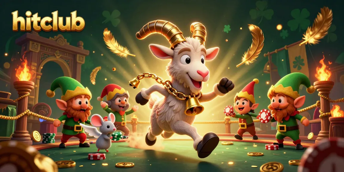 Experience the thrill of hitclub casino with whimsical characters stealing poker chips!