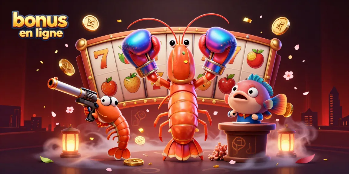 Le bonus casino en ligne visible sur une scène animée avec des personnages captivants et des éléments de jeu dynamiques.