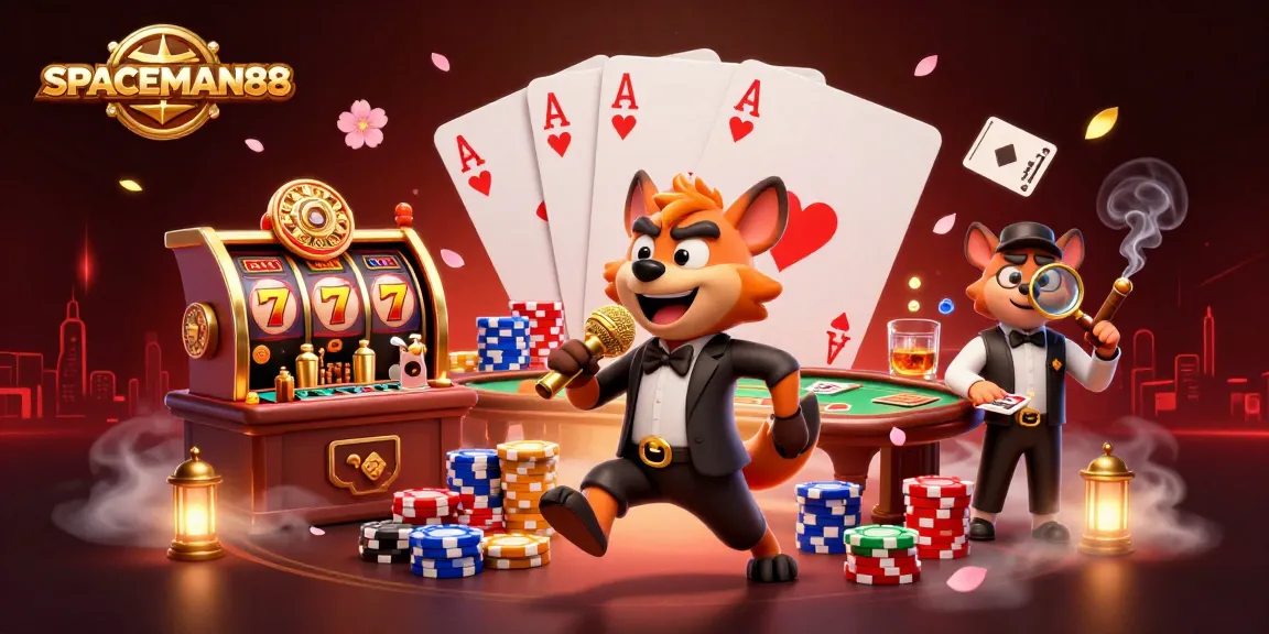 SPACEMAN88 brings the excitement of gambling alive with hyenas in a comedy casino club featuring vibrant 3D characters.