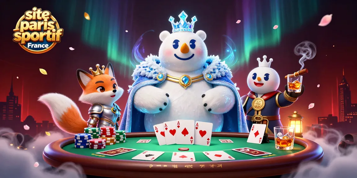 Les joueurs parient avec enthousiasme sur le site paris sportif France autour d'une scène de casino dynamique.