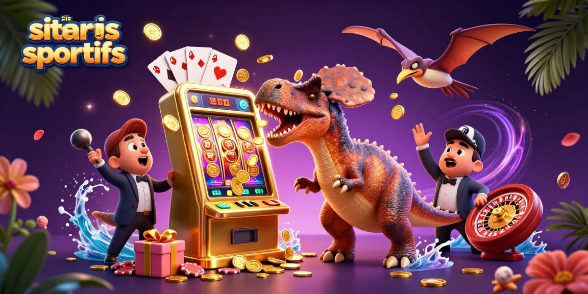 Jouez sur le site de paris sportifs avec un pachycephalosaurus et un ankylosaure au casino