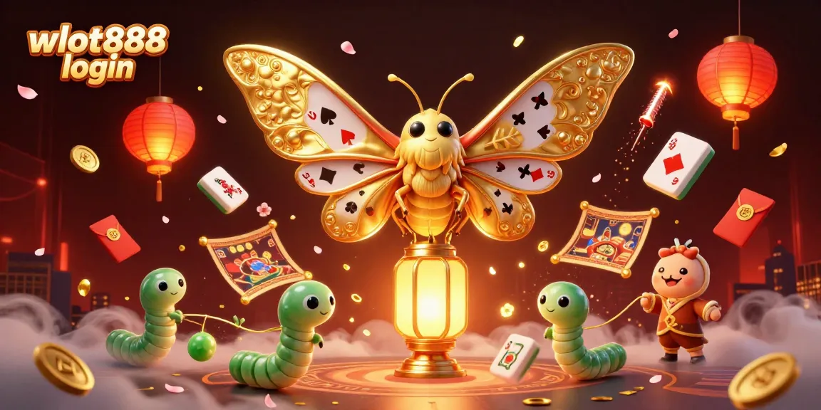 Analisa angka di wslot888 login dengan ilustrasi kasino 3D penuh warna dan detail.