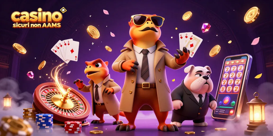 Scopri il divertimento nei casino sicuri non AAMS con giochi e bonus entusiasmanti.