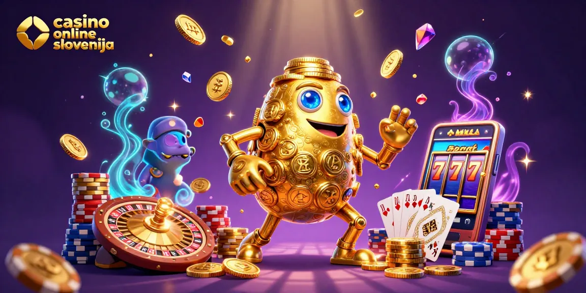 Uživajte v svetu casino online Slovenija s 3D golemom, ki s svojimi srečnimi simboli prinaša dobitke.