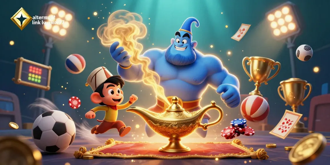 Experience the thrill with alternatif link login gacor77 in this vibrant casino scene!